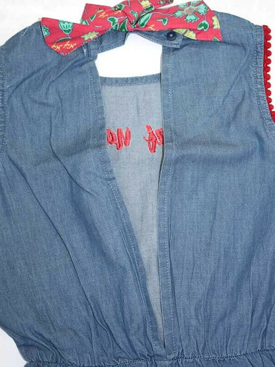 Naf Naf Kids' Jeans Jumpsuit Blue