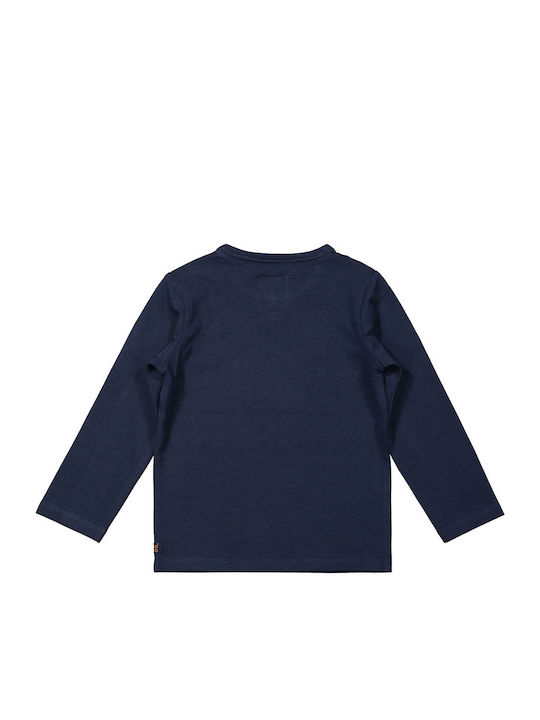 Koko Noko Kids Blouse Long Sleeve Navy Blue