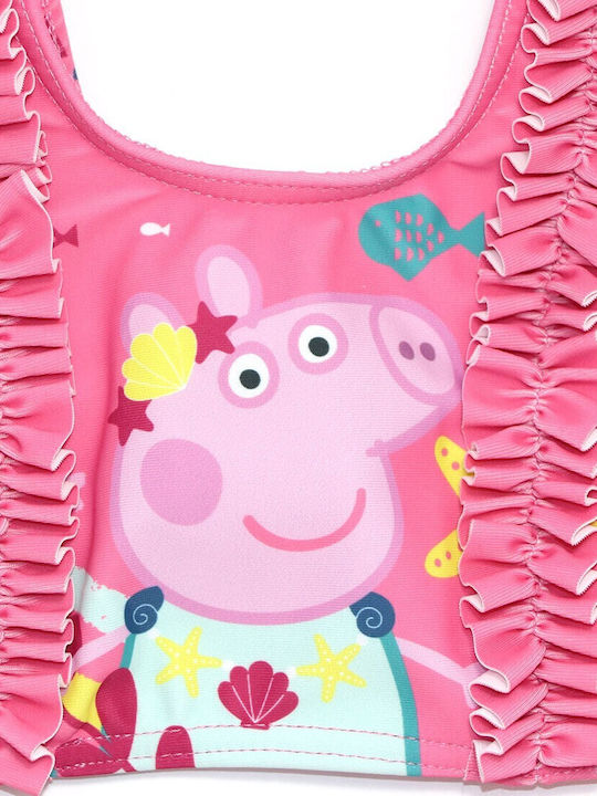 Peppa Pig Παιδικό Μαγιό Μπικίνι Ροζ