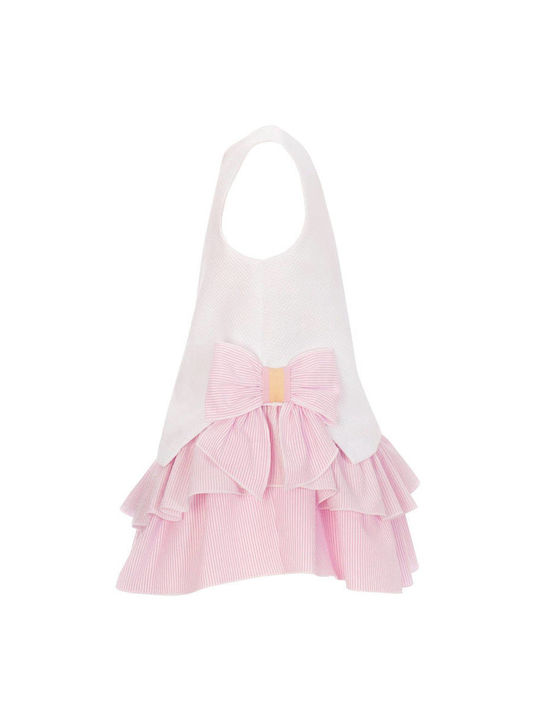 Balloon Chic Kids Dress White