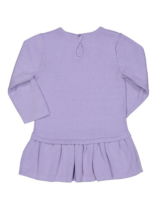 Birba Trybeyond Kids Dress Long Sleeve Lilac