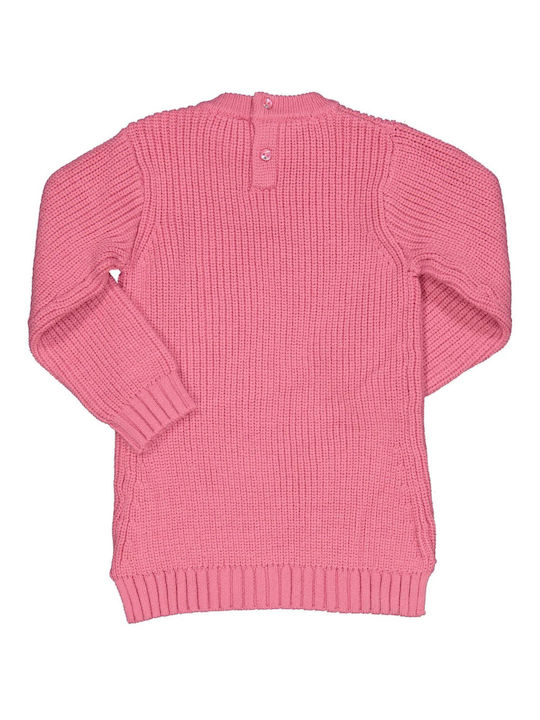 Birba Trybeyond Kids Dress Long Sleeve Fuchsia