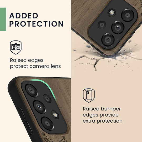 Back Cover Ξύλινο Καφέ (Galaxy A33 5G)