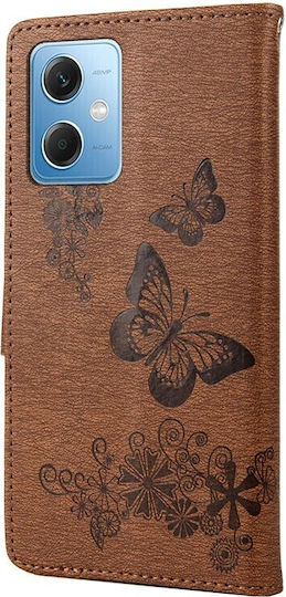 Redmi Note Wallet Δερματίνης Καφέ (Redmi Note 12 Pro / Poco X5 Pro)