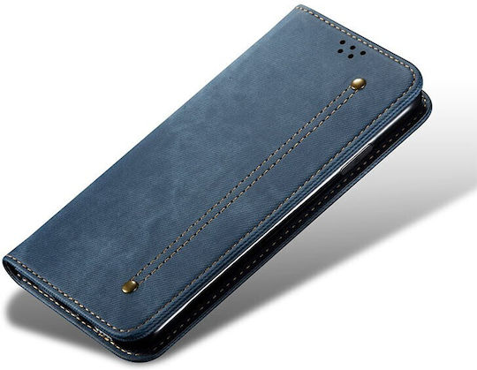 Denim Texture Book Δερματίνης Μπλε (OnePlus 11)