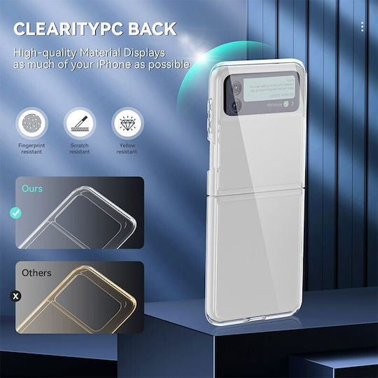 Back Cover Σιλικόνης Διάφανο (Galaxy Z Flip4)