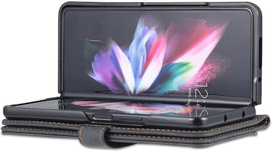 AZNS Wallet Δερματίνης Μαύρο (Galaxy Z Fold4)