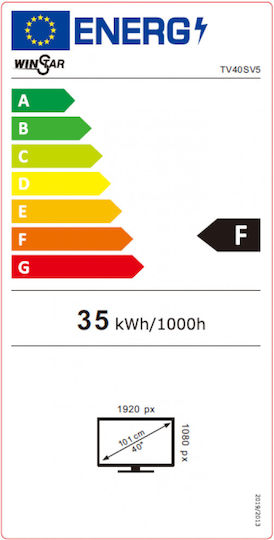 Winstar Smart Τηλεόραση 40" Full HD LED TV40SV5 (2022)