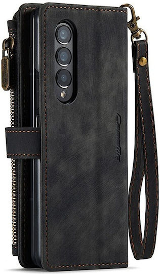 Galaxy Wallet Δερματίνης Μαύρο (Galaxy Z Fold 3)