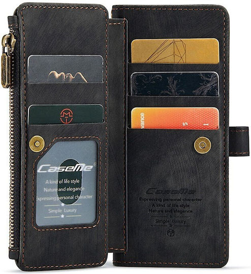 Galaxy Wallet Δερματίνης Μαύρο (Galaxy Z Fold 3)