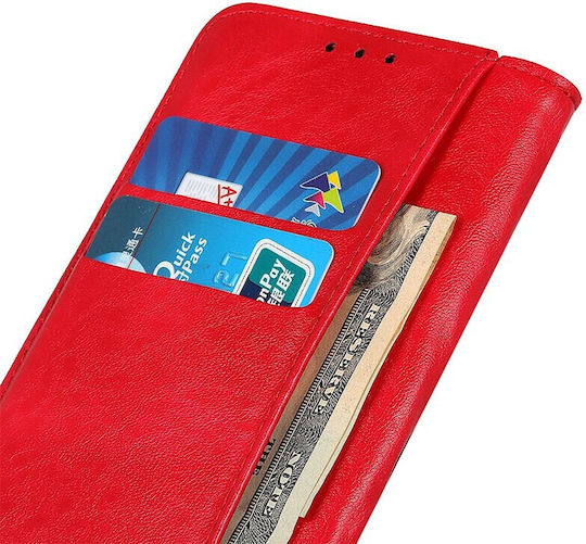 Global Book Δερματίνης Κόκκινο (OnePlus Nord CE 3)