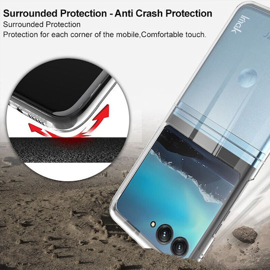 Ultra Back Cover Plastic / Silicone Transparent (Razr 40 Ultra)