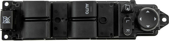 NTY Car Window Switch for Mazda 2 Black
