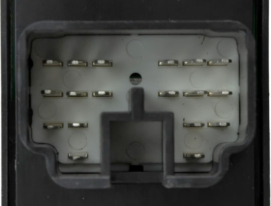NTY Fensterheberschalter Auto für Mitsubishi Asx Schwarz