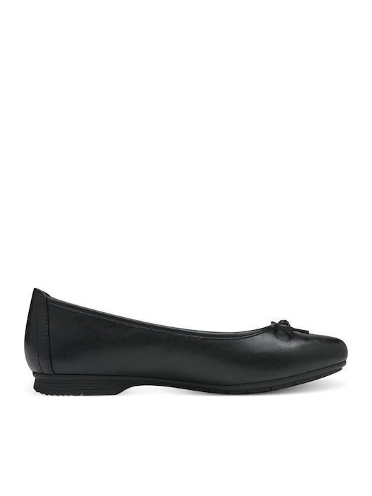 Anatomic Synthetic Leather Ballerinas Black