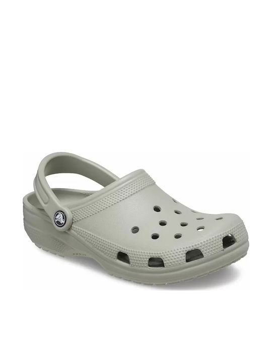 Crocs Classic Clog Σαμπό Γκρι