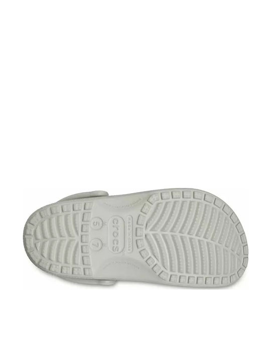 Crocs Classic Clog Σαμπό Γκρι