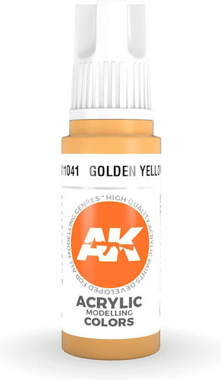 AK Interactive Model Making Paint in Yellow color 17ml