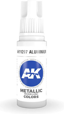 AK Interactive Model Making Paint in Silver color 17ml