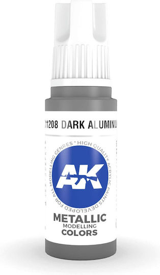 AK Interactive Culoare Modelism în culoarea Argintiu 17ml