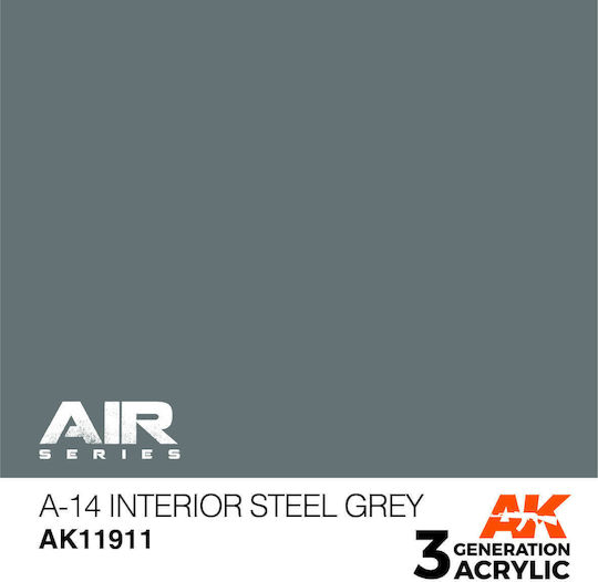 AK Interactive Model Making Paints in Silver Colour 17ml