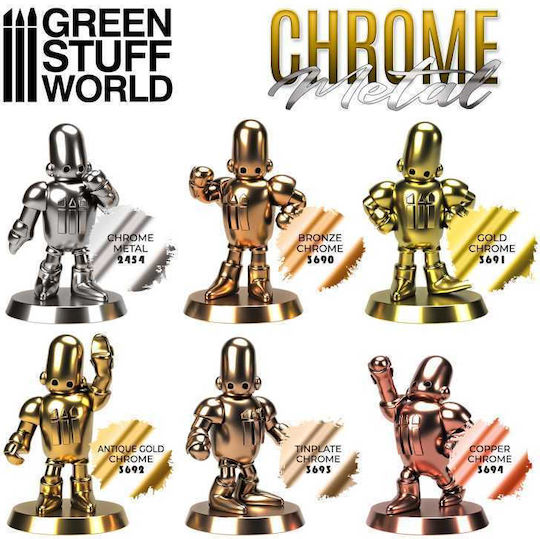 Green Stuff World Model Making Paint In Gold Colour 17ml