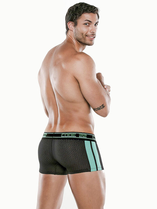 Code 22 Men's Boxer Black