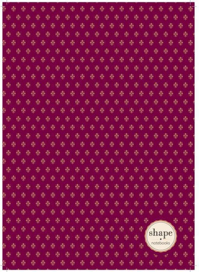 Shape Notebooks Спирал Тетрадка На райета A5 60 Листа Shape Многоцветен 1бр