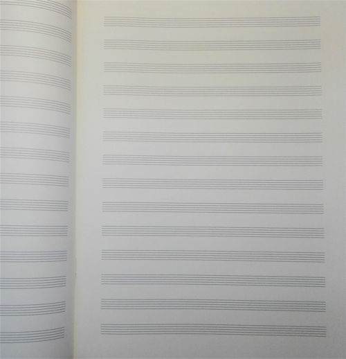 G. Henle Verlag Τετράδιο Μουσικής 32 Φύλλων Λευκό