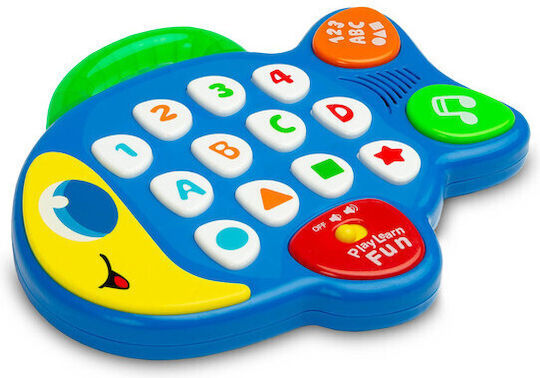 Toyz Βρεφικό Παιχνίδι Εκπαιδευτικό Παιχνίδι Ψάρι με Μουσική για 18+ Μηνών