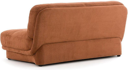 Doppelsitzer Sofa Samt Braun 158x95x78cm