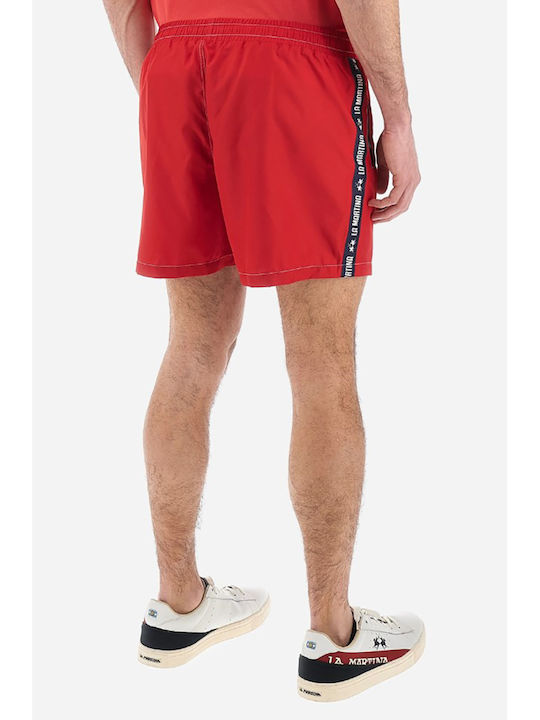 La Martina Herren Badebekleidung Shorts Rot