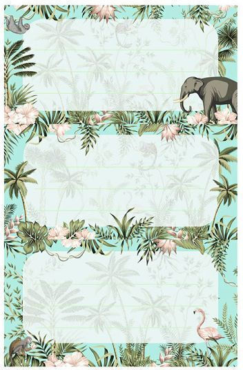 Herlitz Jungle Ετικέτες Τετραδίων 10τμχ