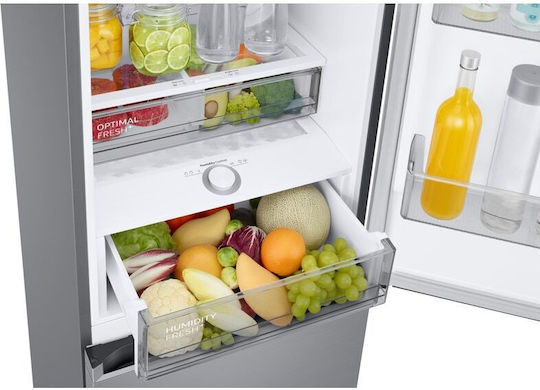Samsung Combină frigorifică 390lt NoFrost Î203xL59.5xA65.8cm. Inox RB38C776DS9/EF