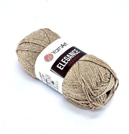 Elegance Metallic Synthetic Beige 50m 500g