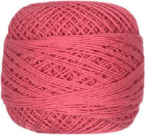 Petalouda Strickgarn Spitzenfaden Baumwolle Rosa 210m 50g