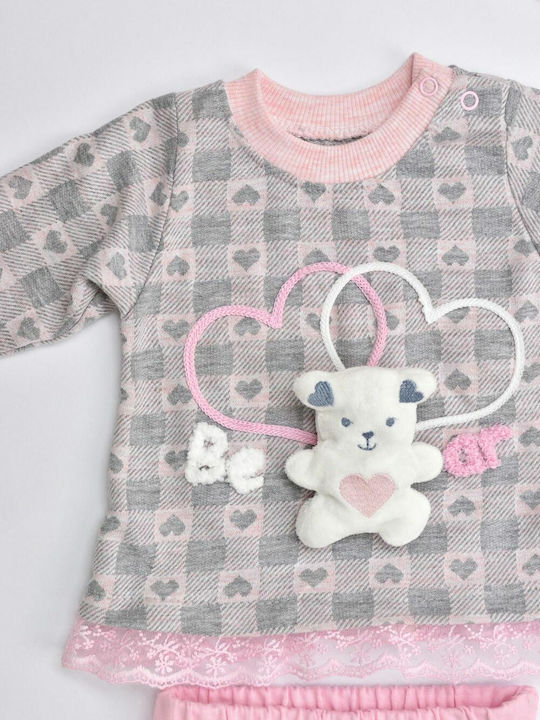 Kinder-Set mit Hose Sommer 2Stück Gray