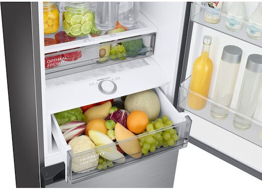 Samsung Fridge-Freezer 390lt NoFrost H203xW59.5xD65.8cm Inox RB38C7B6CS9/EF