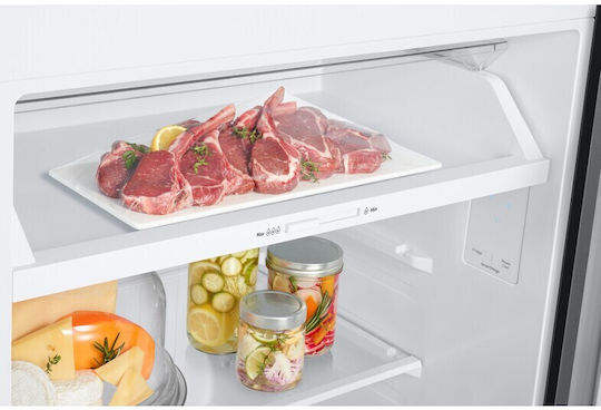 Samsung Double Door Refrigerator 393lt NoFrost H171xW70xD67cm Gray RT38CG6624S9ES