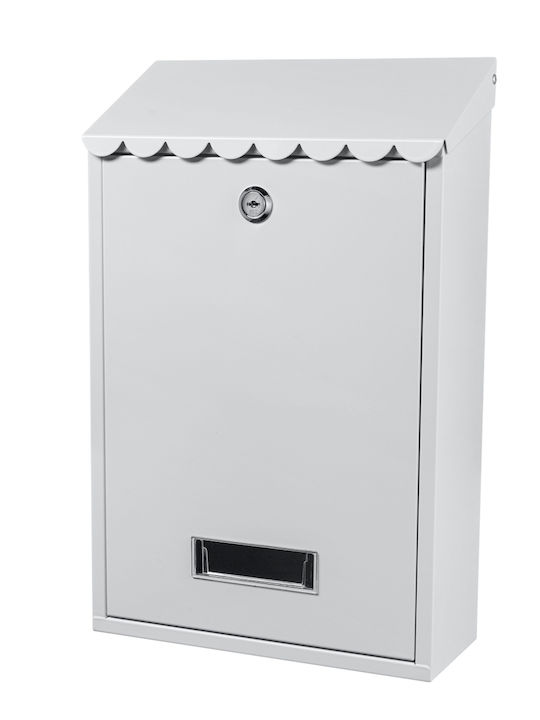 Apartment Building Mailbox Inox in Black Color 40x40x40cm