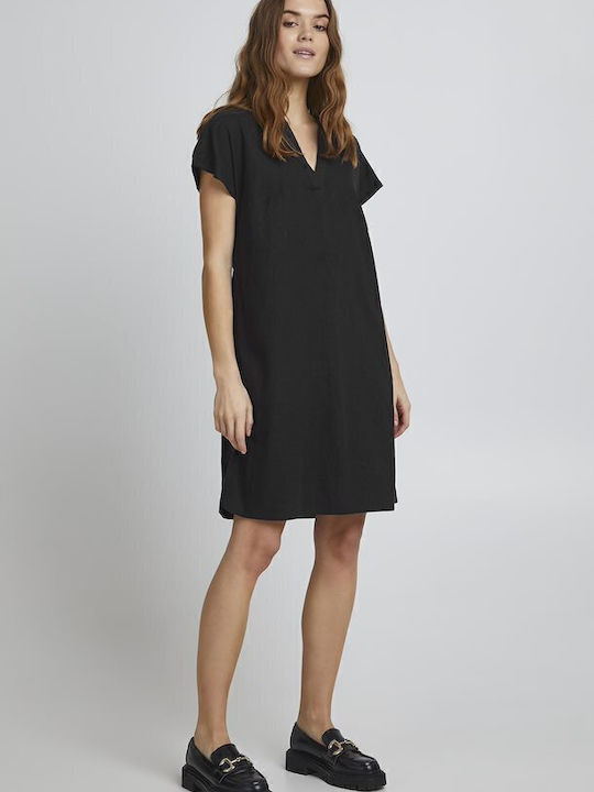 B.Younq 20811336 Rochie All day Negru