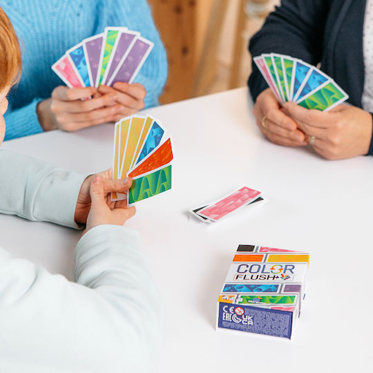 Board Game Color Flush for 3-6 Players 7+ Years Old (EN) Epsilon Games