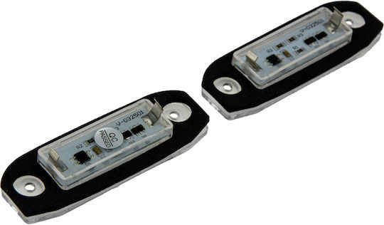 NTY License Plate Lights LED Volvo C30 S40 XC 60 S60 XC 70 XC 90