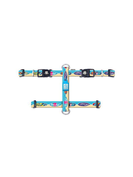 Max & Molly Hundegeschirr Aloha Türkis Klein 15mm x 41-52cm ΜΜ01306 MM01306