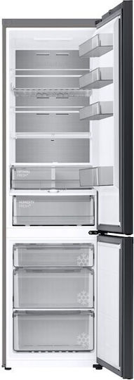 Samsung Kühl-Gefrierkombination 387Es NoFrost H203xB59.5xT65.8cm. Inox RB38C7B6AS9/EF