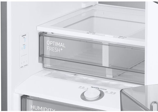 Samsung Kühl-Gefrierkombination 387Es NoFrost H203xB59.5xT65.8cm. Inox RB38C7B6AS9/EF
