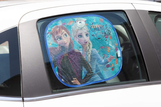 Colzani Car Side Sunshades with Suction Cup Colzani Frozen 44x35cm 2pcs