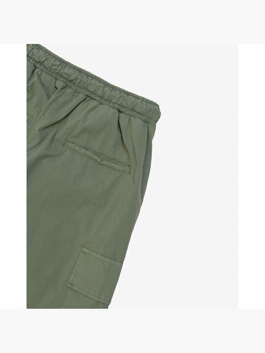 Gianni Lupo Herrenhose Cargo Elastisch Khaki