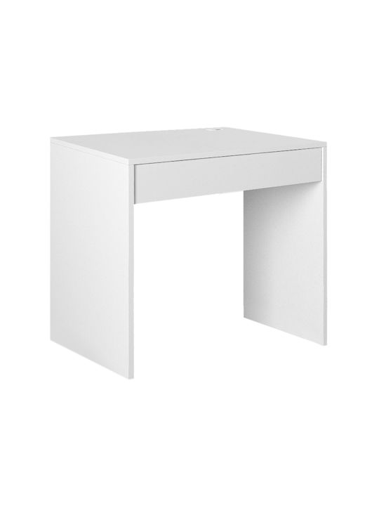 Desk Mida Wooden White 72x60x73.8cm