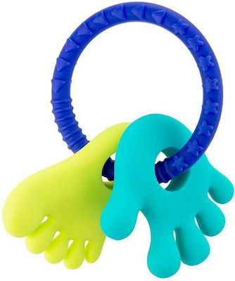 Akuku Πατούσα-Χέρι Teething Ring made of Silicone for 0 m+ 1pcs